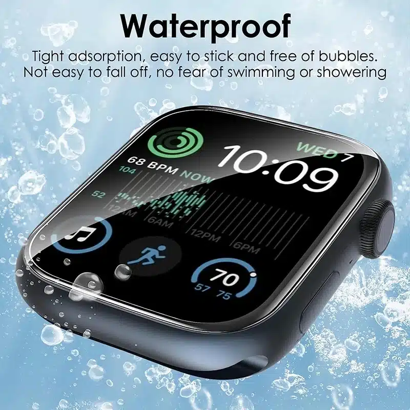 Apple Watch Series 11 3D HD Full Coverage Tempered Glass