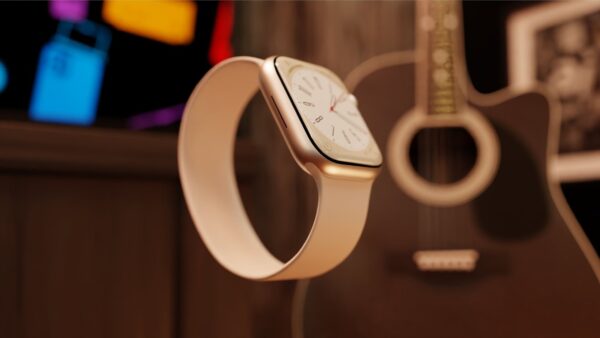 Gold Apple Watch Series 10 Premium Clone – 42mm Premium Gold Aluminium Case with Gold Sport Band - Image 2