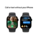 Apple Watch Series 10 Premium Clone – 42mm Jet Black Aluminium Case with Black Sport Band