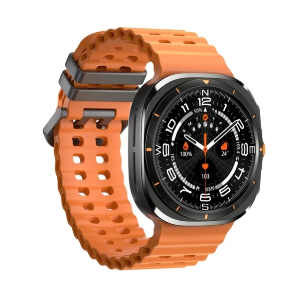 Samsung Galaxy Watch Ultra – 47mm LTE (Orange Edition) | Titanium Build, Super AMOLED, 10 ATM Water Resistance, and Comprehensive Health Tracking - Image 7