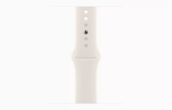 Silver Apple Watch Series 10 Premium Clone – 42mm Premium Silver Aluminium Case with Silver Sport Band - Image 3