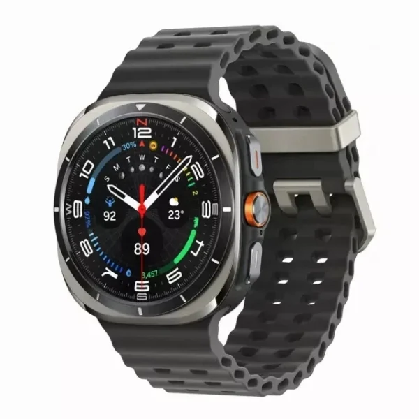 Samsung Galaxy Watch Ultra – 47mm LTE (Black Edition) | Titanium Build, Super AMOLED, 10 ATM Water Resistance, and Comprehensive Health Tracking