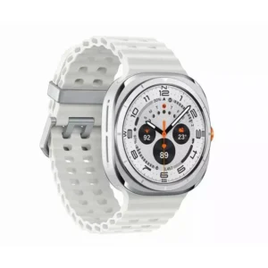 Special Dark Samsung Galaxy Watch Ultra – 47mm LTE (Silver/black Edition) | Titanium Build, 2.0-Inch AMOLED, Advanced AI + Health Suite