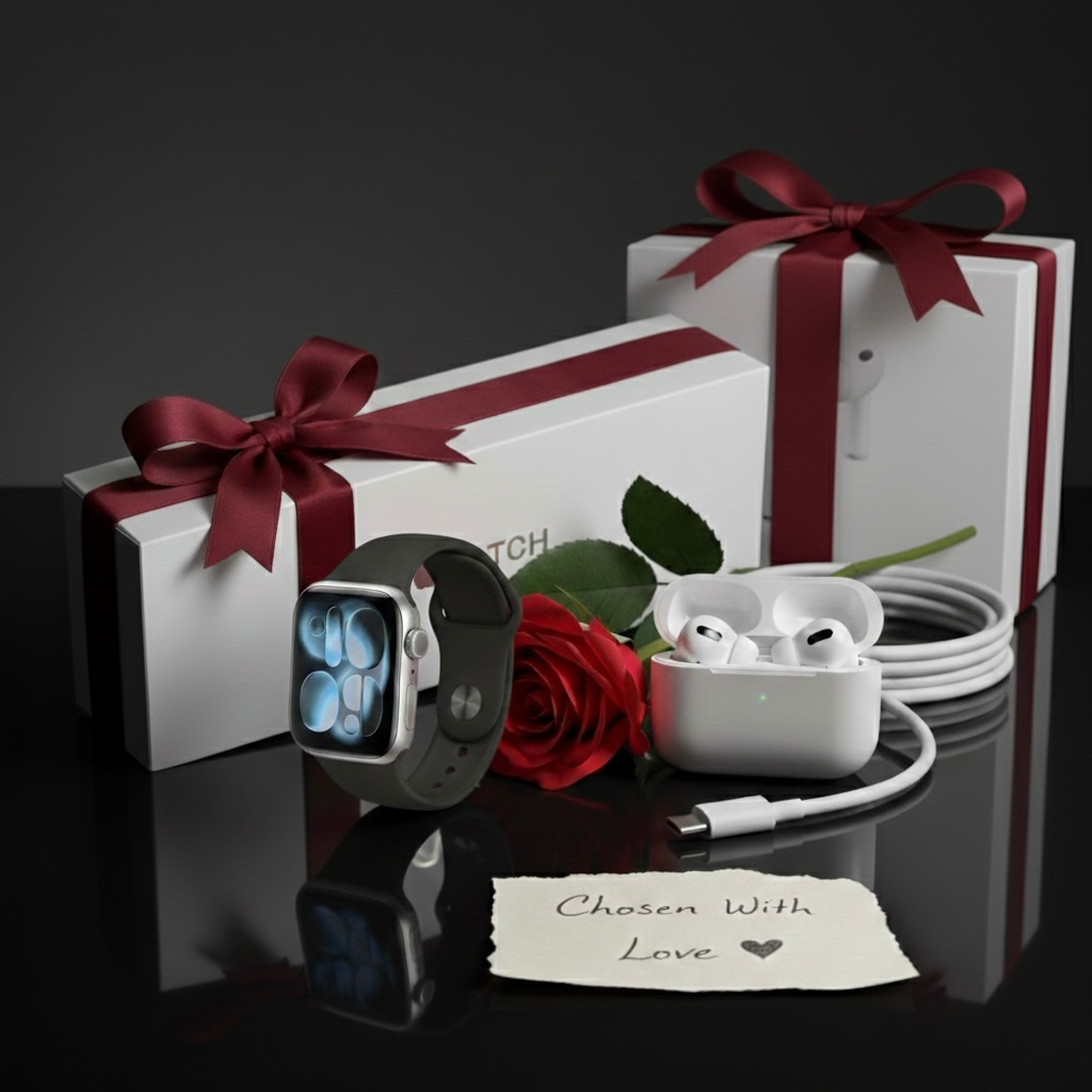 The Super Apple Watch and AirPod combo